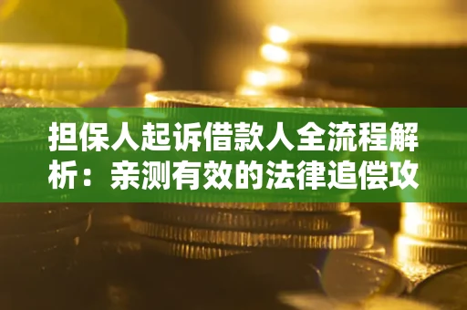 北京担保人起诉借款人全流程解析：亲测有效的法律追偿攻略