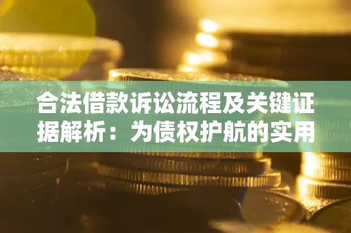 北京合法借款诉讼流程及关键证据解析：为债权护航的实用指南