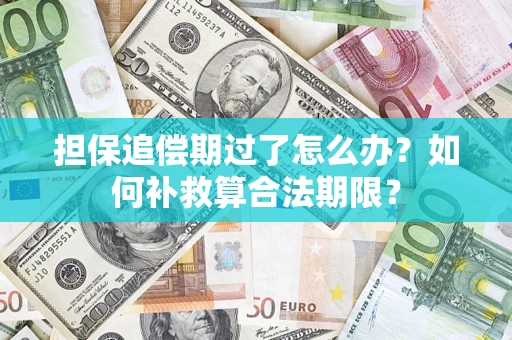北京担保追偿期过了怎么办？如何补救算合法期限？