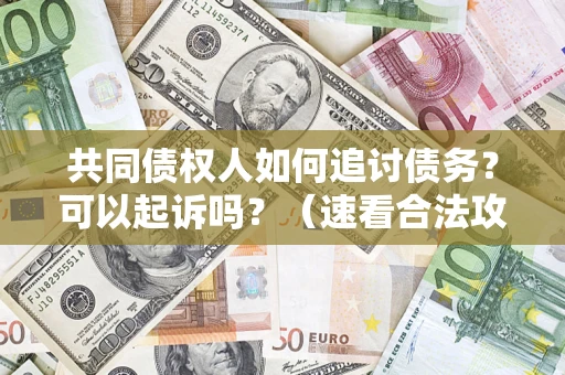 北京共同债权人如何追讨债务？可以起诉吗？（速看合法攻略）